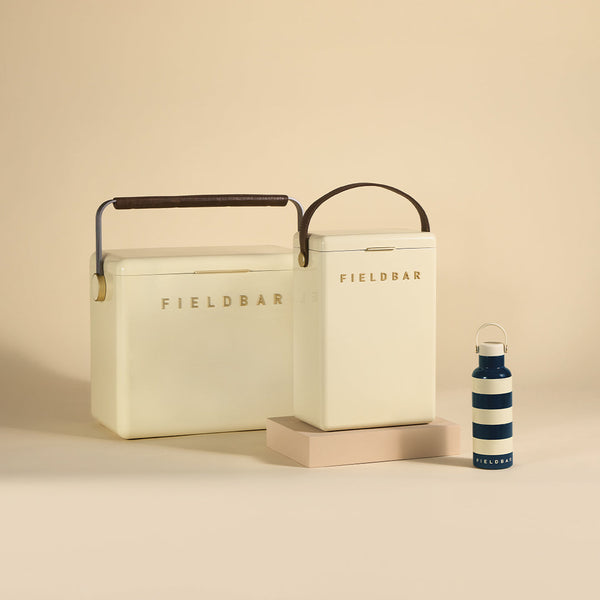 Cooler Box Set & Bottle / Safari White